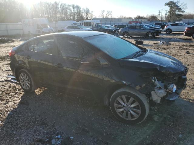 KNAFX4A66E5146779 - 2014 KIA FORTE LX BLACK photo 4