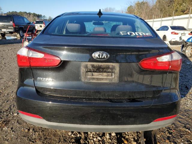 KNAFX4A66E5146779 - 2014 KIA FORTE LX BLACK photo 6