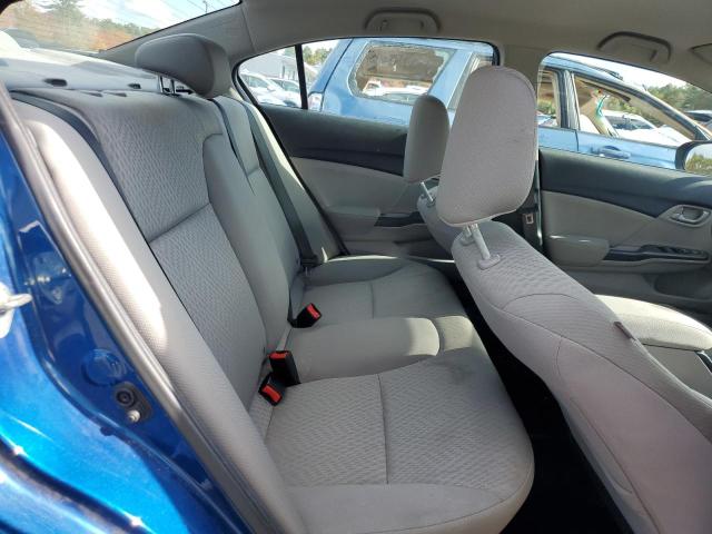 19XFB2F57FE009183 - 2015 HONDA CIVIC LX BLUE photo 10
