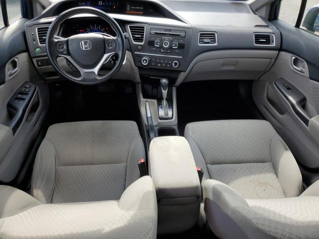 19XFB2F57FE009183 - 2015 HONDA CIVIC LX BLUE photo 8