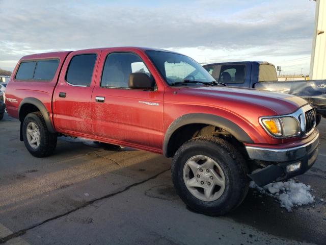 5TEGN92N21Z790187 - 2001 TOYOTA TACOMA DOUBLE CAB PRERUNNER RED photo 4