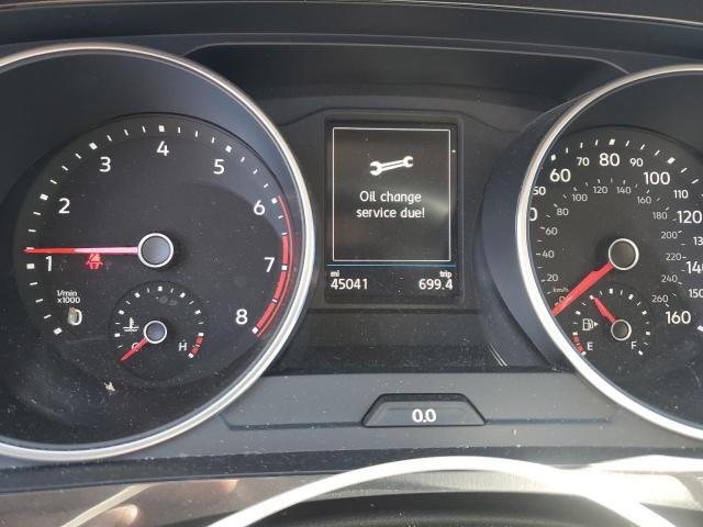 3VV2B7AX0KM135312 - 2019 VOLKSWAGEN TIGUAN SE Niebieski zdjęcie 9