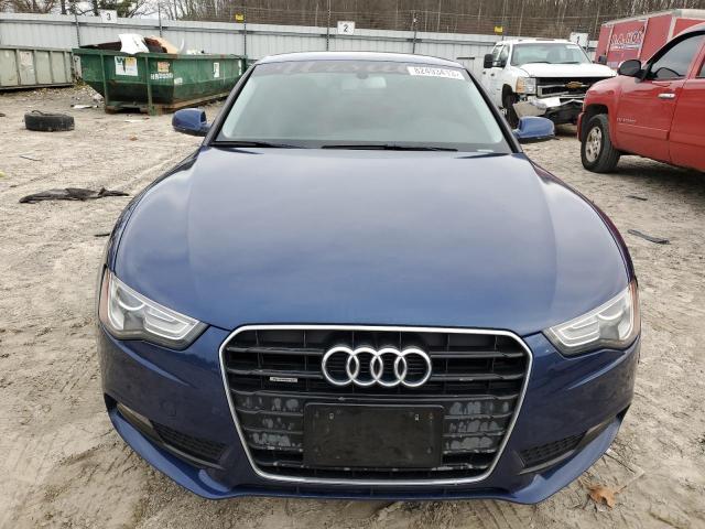 WAUCFAFR6DA041415 - 2013 AUDI A5 PREMIUM BLUE photo 5