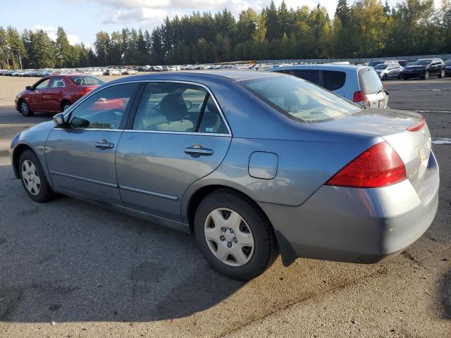1HGCM56427A009989 - 2007 HONDA ACCORD LX Синій фото 2