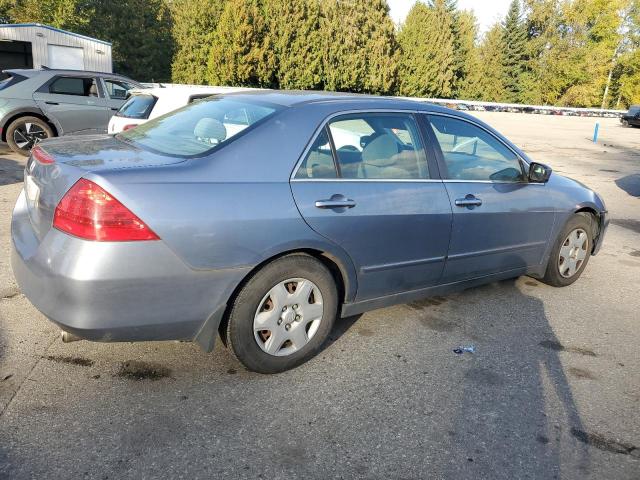 1HGCM56427A009989 - 2007 HONDA ACCORD LX Синій фото 3