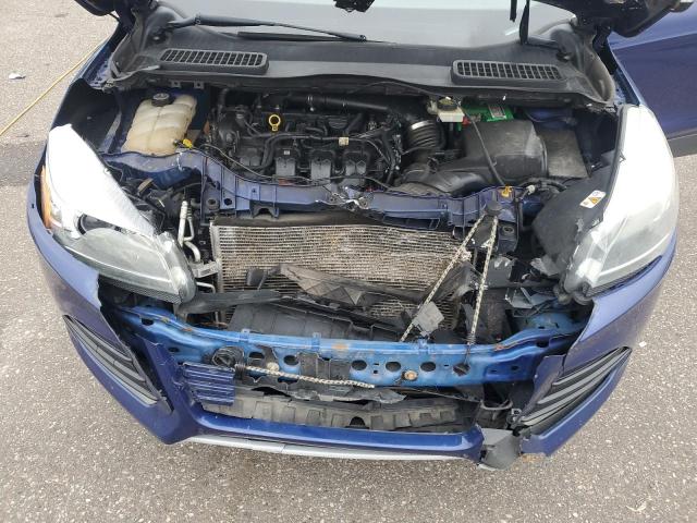 1FMCU9J9XDUD38762 - 2013 FORD ESCAPE TITANIUM 蓝色 照片 12