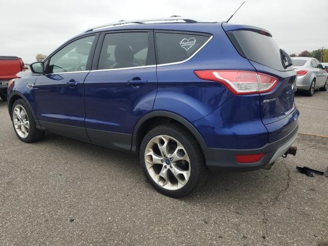 1FMCU9J9XDUD38762 - 2013 FORD ESCAPE TITANIUM 蓝色 照片 2