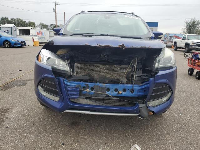 1FMCU9J9XDUD38762 - 2013 FORD ESCAPE TITANIUM 蓝色 照片 5