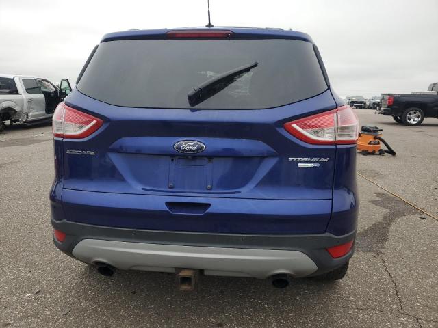 1FMCU9J9XDUD38762 - 2013 FORD ESCAPE TITANIUM 蓝色 照片 6