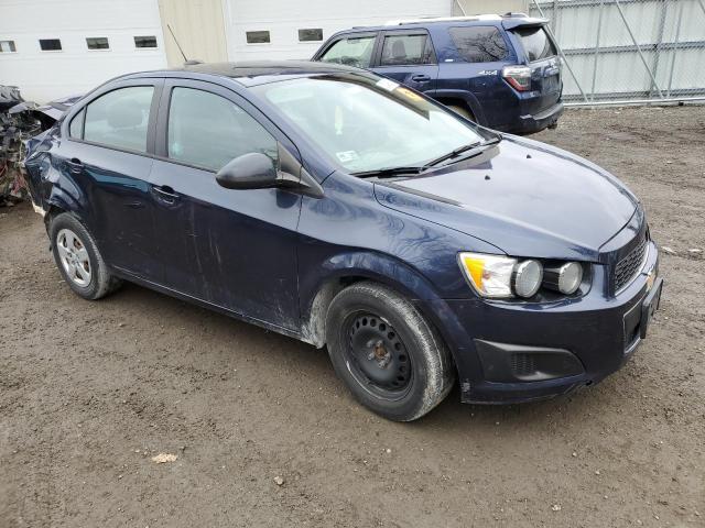 1G1JA5SG5F4220690 - 2015 CHEVROLET SONIC LS 蓝色 照片 4