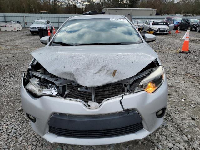 2T1BURHE4EC189427 - 2014 TOYOTA COROLLA L SILVER photo 5