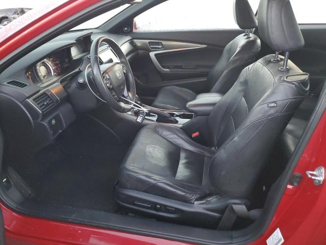 1HGCT2B84GA000592 - 2016 HONDA ACCORD EXL RED photo 7