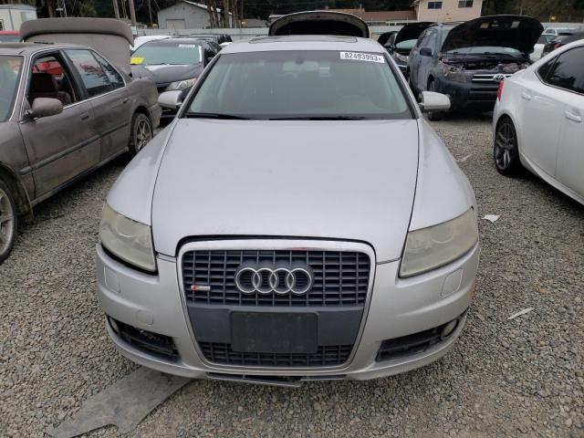 WAUDH74F68N169811 - 2008 AUDI A6 3.2 QUATTRO SILVER photo 5