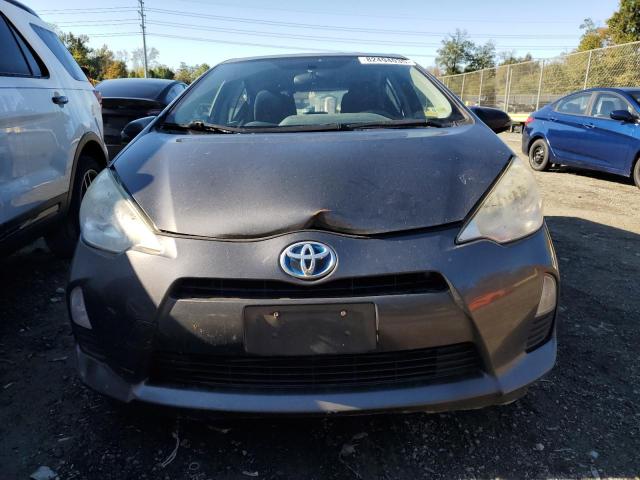 JTDKDTB31C1501077 - 2012 TOYOTA PRIUS C GRAY photo 5