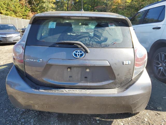 JTDKDTB31C1501077 - 2012 TOYOTA PRIUS C GRAY photo 6