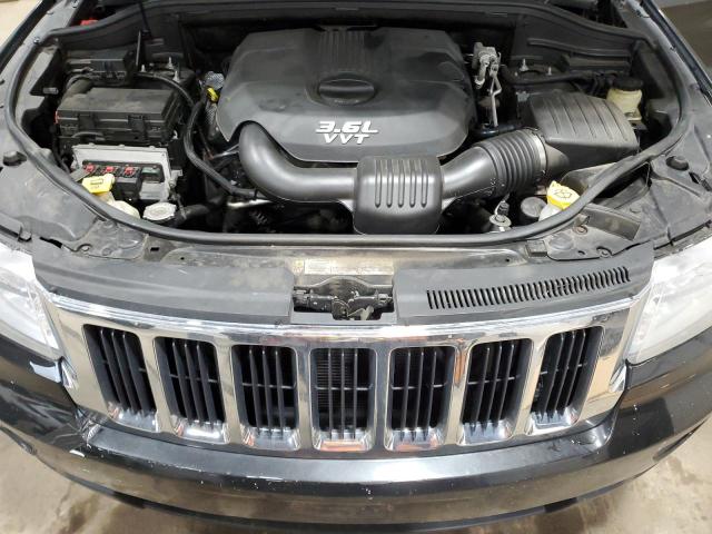 1C4RJFAG0CC346846 - 2012 JEEP GRAND CHER LAREDO BLACK photo 12