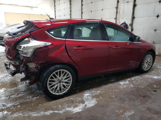 1FADP3N22DL150727 - 2013 FORD FOCUS TITANIUM RED photo 3