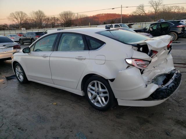 1FA6P0H72E5391269 - 2014 FORD FUSION SE WHITE photo 2