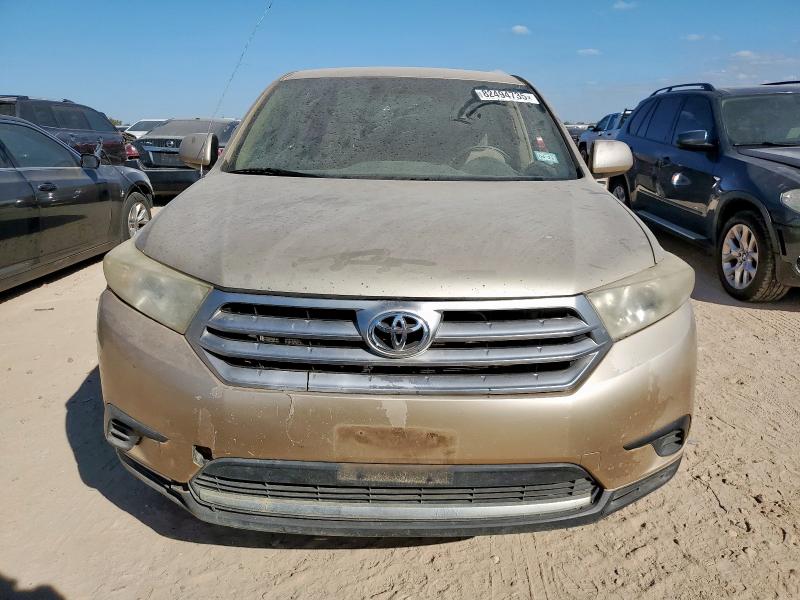 5TDZA3EHXBS012676 - 2011 TOYOTA HIGHLANDER BASE Crème photo 5