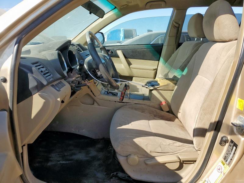 5TDZA3EHXBS012676 - 2011 TOYOTA HIGHLANDER BASE Crème photo 7