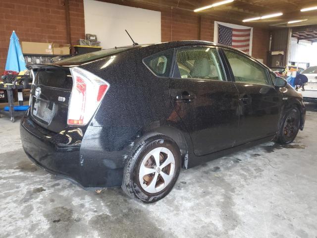 JTDKN3DU1F0482494 - 2015 TOYOTA PRIUS BLACK photo 3