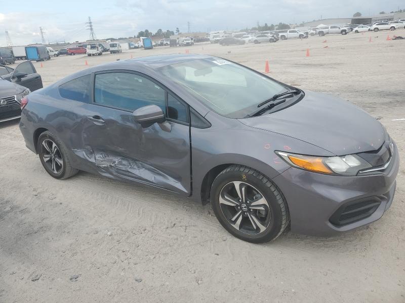 2HGFG3A88EH521421 - 2014 HONDA CIVIC EX ნაცრისფერი ფოტო 4