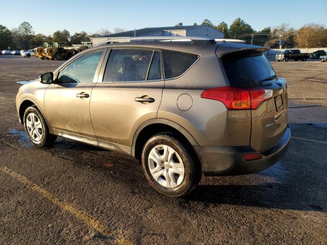 JTMZFREV0ED033093 - 2014 TOYOTA RAV4 LE GRAY photo 2