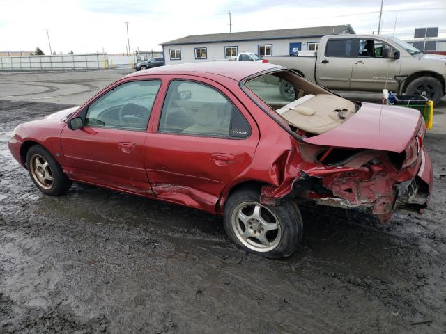 1FAFP6637YK140109 - 2000 FORD CONTOUR SE RED photo 2