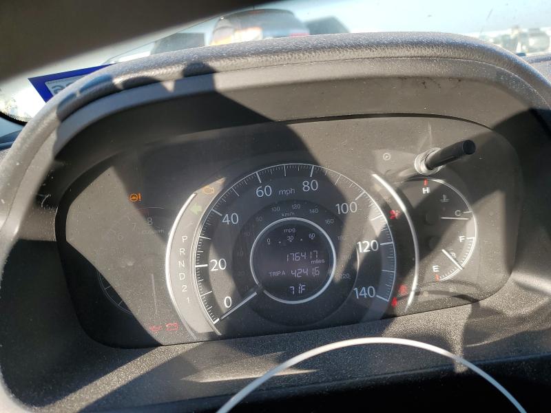 3CZRM3H50DG706944 - 2013 HONDA CR-V EX SILVER photo 9