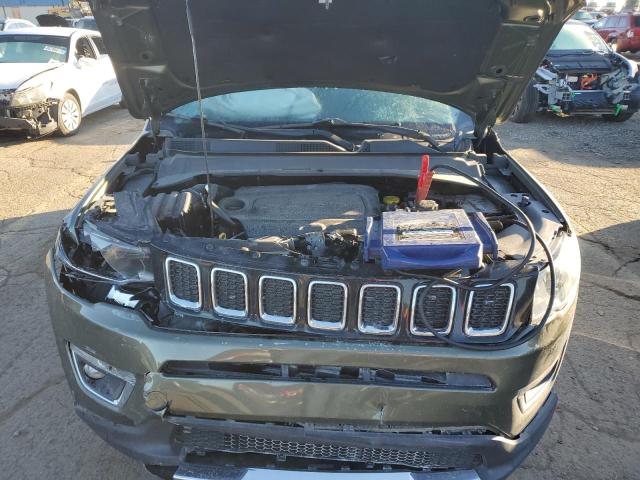 3C4NJDCB2LT234025 - 2020 JEEP COMPASS LIMITED მწვანე ფოტო 11