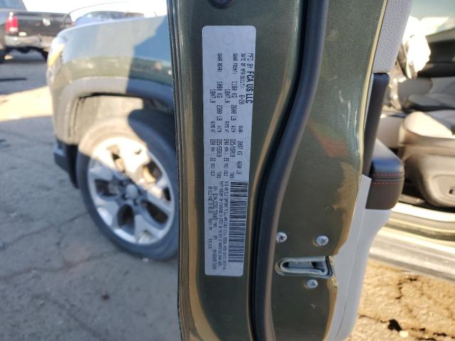 3C4NJDCB2LT234025 - 2020 JEEP COMPASS LIMITED მწვანე ფოტო 12