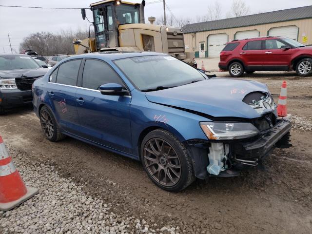 3VWDB7AJ7HM372601 - 2017 VOLKSWAGEN JETTA SE BLUE photo 4