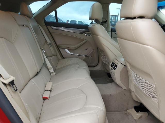 1G6DJ8EY0B0160977 - 2011 CADILLAC CTS PERFORMANCE COLLECTION RED photo 10