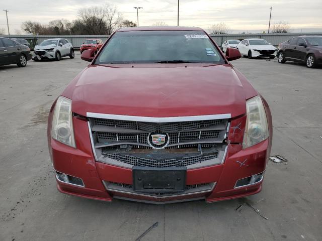 1G6DJ8EY0B0160977 - 2011 CADILLAC CTS PERFORMANCE COLLECTION RED photo 5