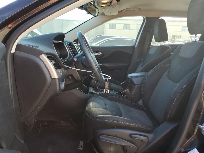 1C4PJLAB6EW267077 - 2014 JEEP CHEROKEE SPORT BLACK photo 7