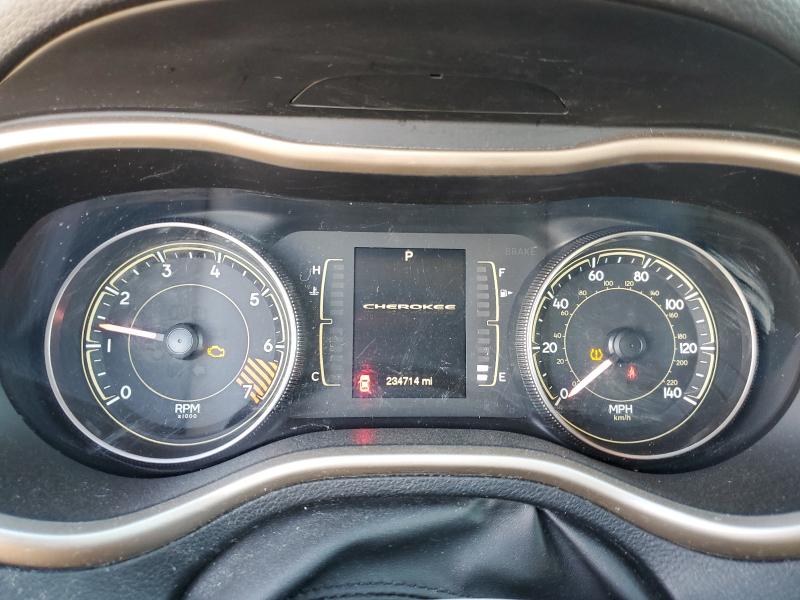 1C4PJLAB6EW267077 - 2014 JEEP CHEROKEE SPORT BLACK photo 9