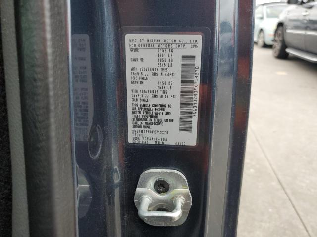 3N63M0ZN0FK713270 - 2015 CHEVROLET CITY EXPRE LT 蓝色 照片 14