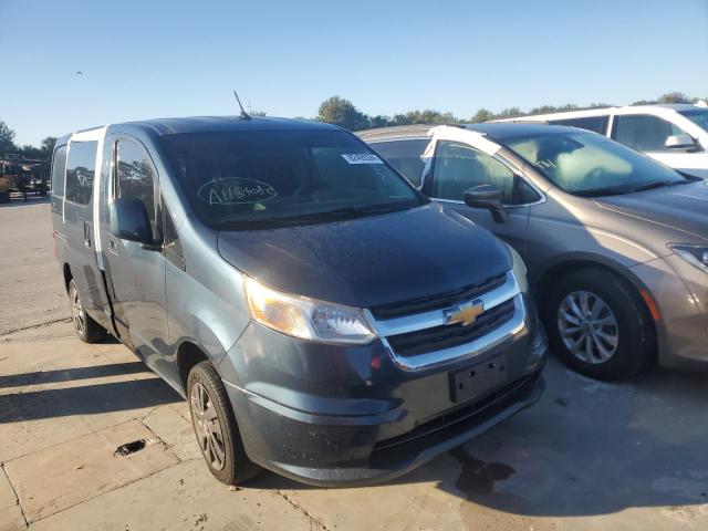 3N63M0ZN0FK713270 - 2015 CHEVROLET CITY EXPRE LT BLUE photo 4