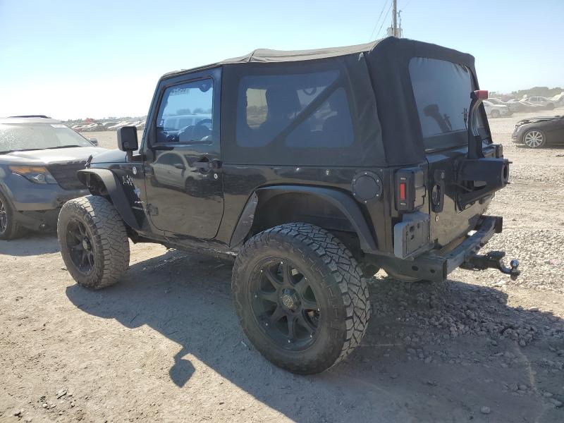 1J4FA24167L149456 - 2007 JEEP WRANGLER X أسود صورة 2