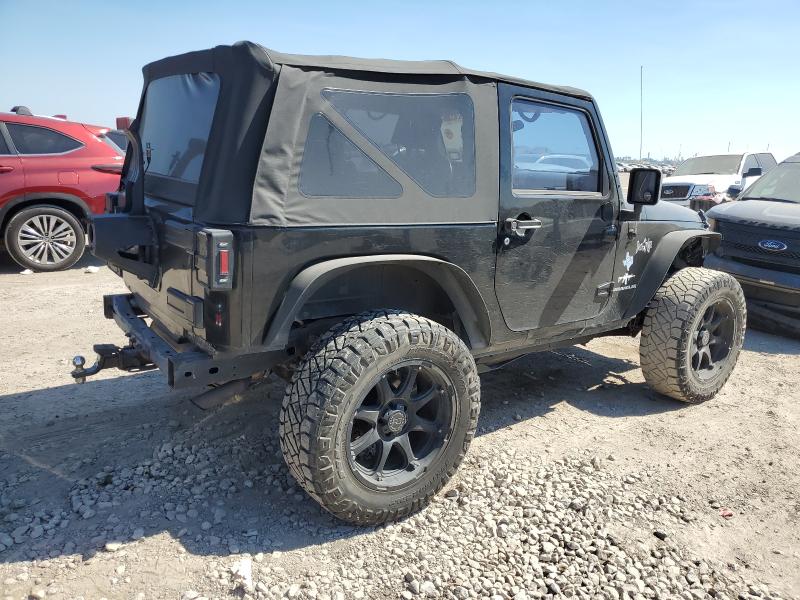 1J4FA24167L149456 - 2007 JEEP WRANGLER X أسود صورة 3