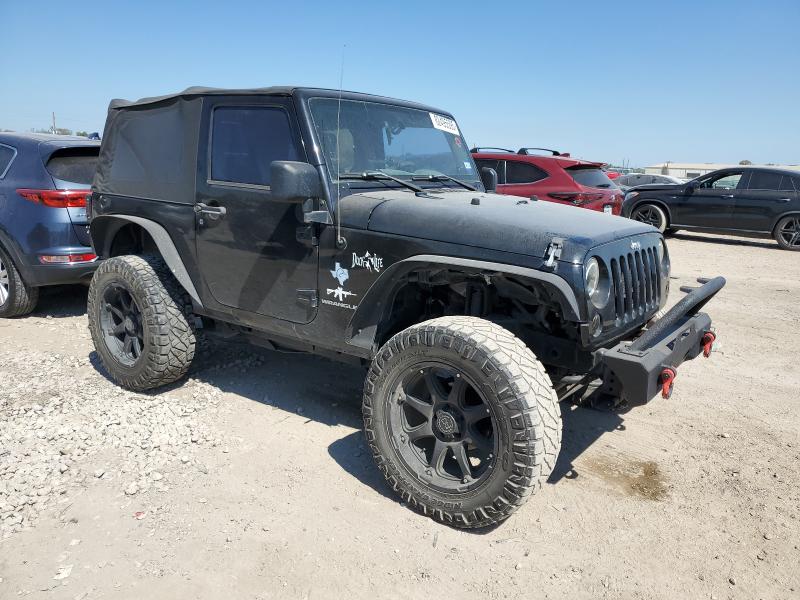 1J4FA24167L149456 - 2007 JEEP WRANGLER X أسود صورة 4