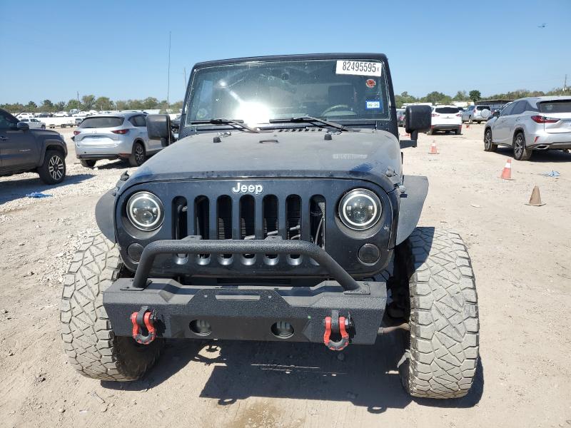 1J4FA24167L149456 - 2007 JEEP WRANGLER X أسود صورة 5