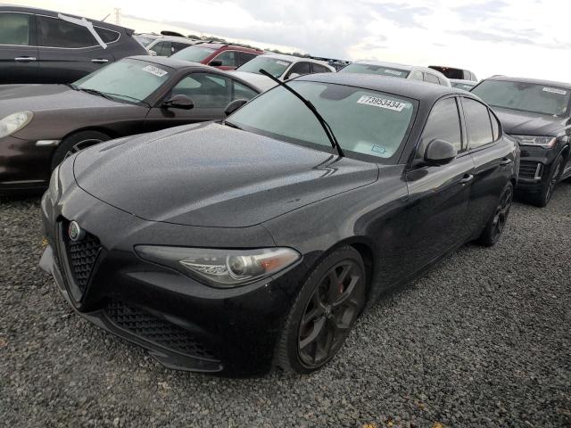 ZARFAMAN4K7622772 - 2019 ALFA ROMEO GIULIA BLACK photo 1