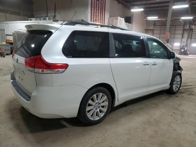 5TDDK3DC3BS030000 - 2011 TOYOTA SIENNA XLE WHITE photo 3