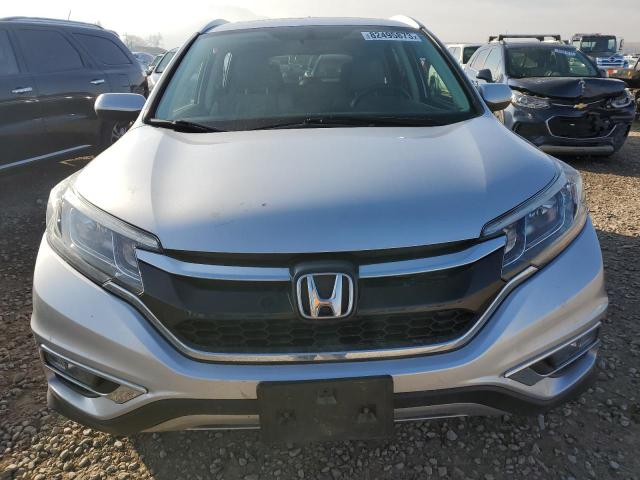 2HKRM4H77FH635006 - 2015 HONDA CR-V EXL SILVER photo 5