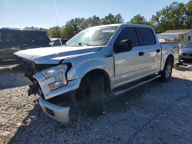 1FTEW1C80FKE47677 - 2015 FORD F150 SUPERCREW SILVER photo 1