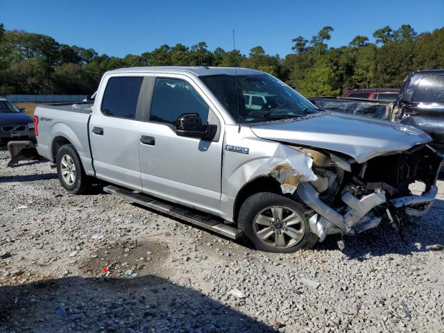 1FTEW1C80FKE47677 - 2015 FORD F150 SUPERCREW SILVER photo 4