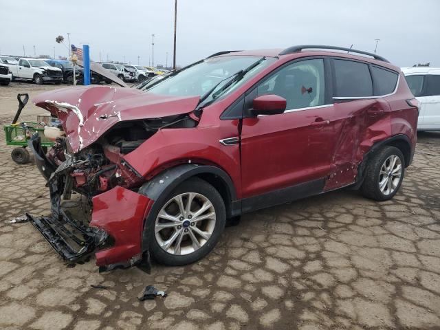 1FMCU9HD4JUA82642 - 2018 FORD ESCAPE SEL RED photo 1