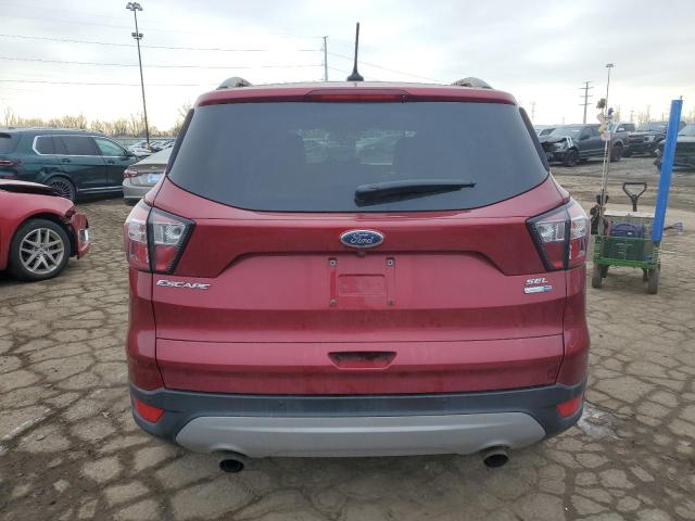 1FMCU9HD4JUA82642 - 2018 FORD ESCAPE SEL RED photo 6