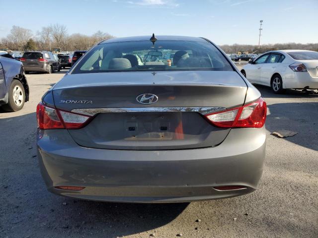 5NPEB4AC0CH495968 - 2012 HYUNDAI SONATA GLS GRAY photo 6